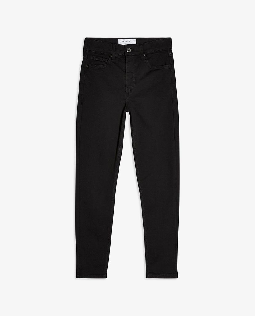 TOPSHOP - Quần jeans nữ phom ôm Petite Black Jamie