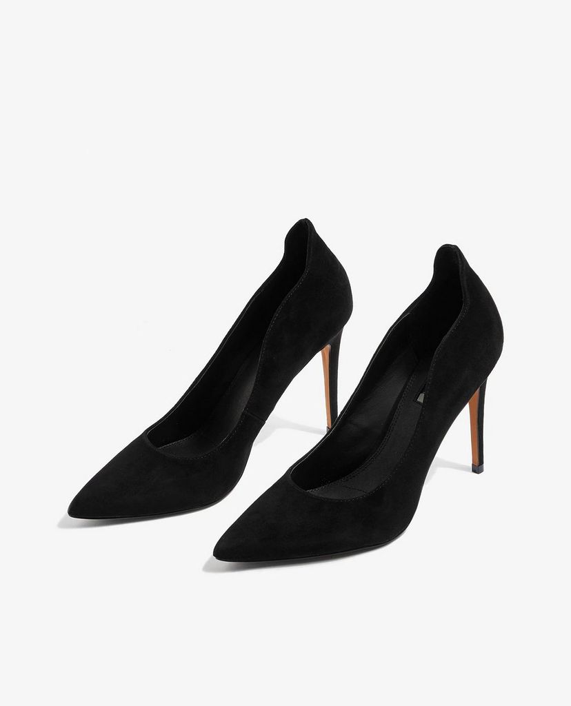 TOPSHOP - Giày cao gót mũi nhọn thời trang SAMMY Leather Court