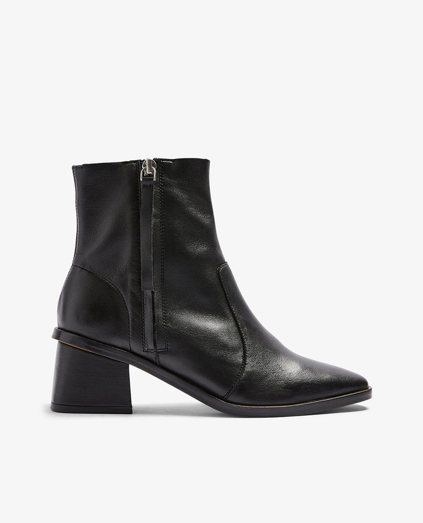 TOPSHOP - Giày boots nữ mũi nhọn MARGOT Leather