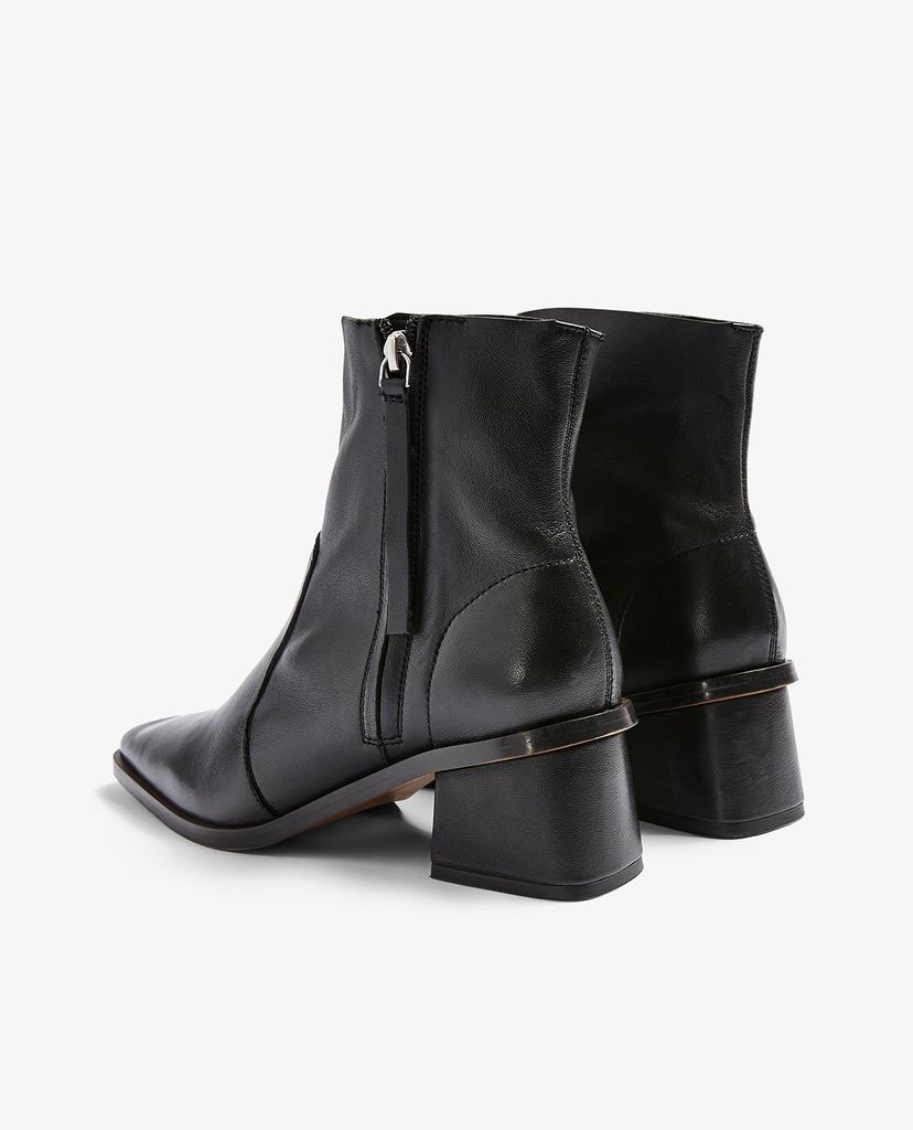 TOPSHOP - Giày boots nữ mũi nhọn MARGOT Leather