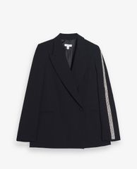 TOPSHOP - Áo blazer nữ tay dài Black Diamante Suit