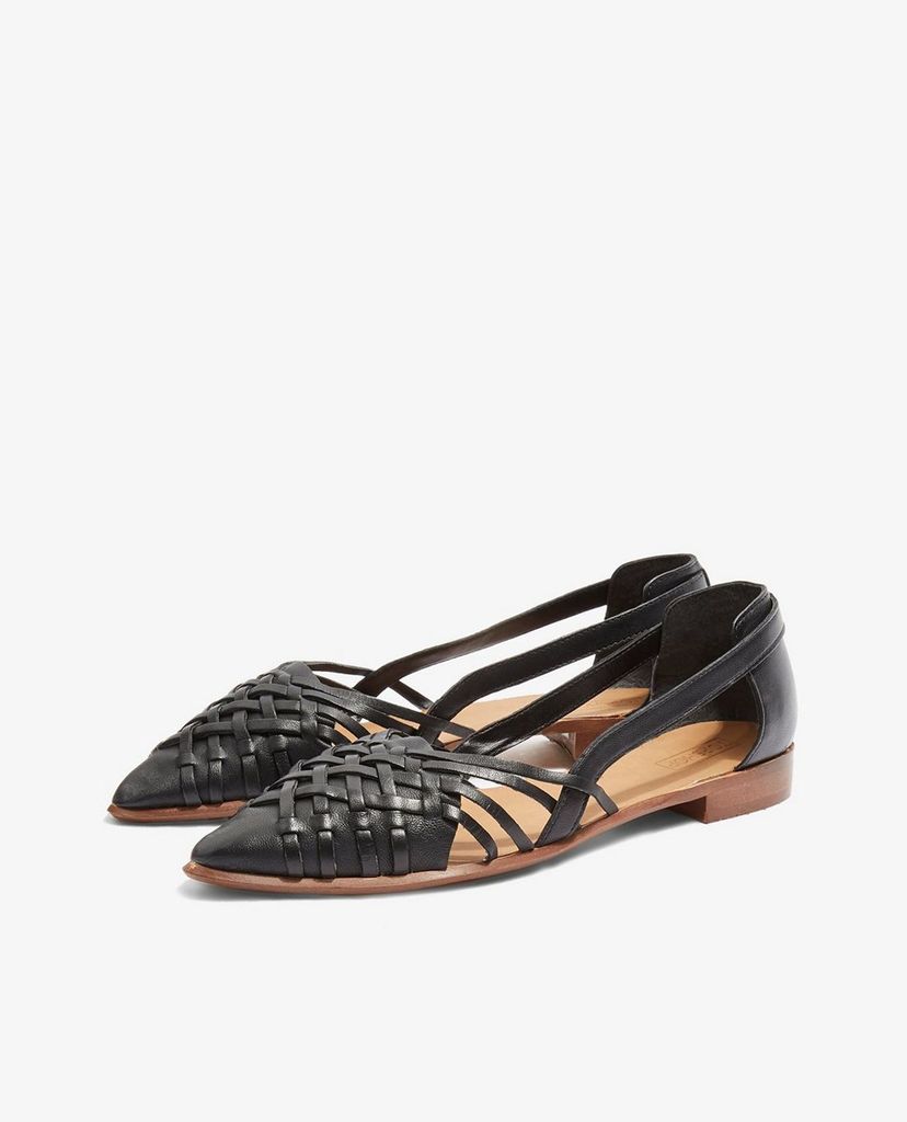 TOPSHOP - Giày đế bệt nữ mũi nhọn ABSTRACT Woven