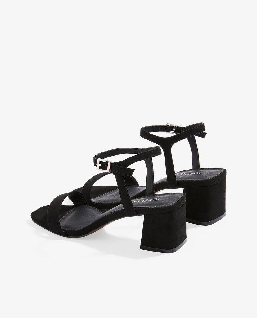 TOPSHOP - Giày sandal cao gót đế vuông Dallas Square