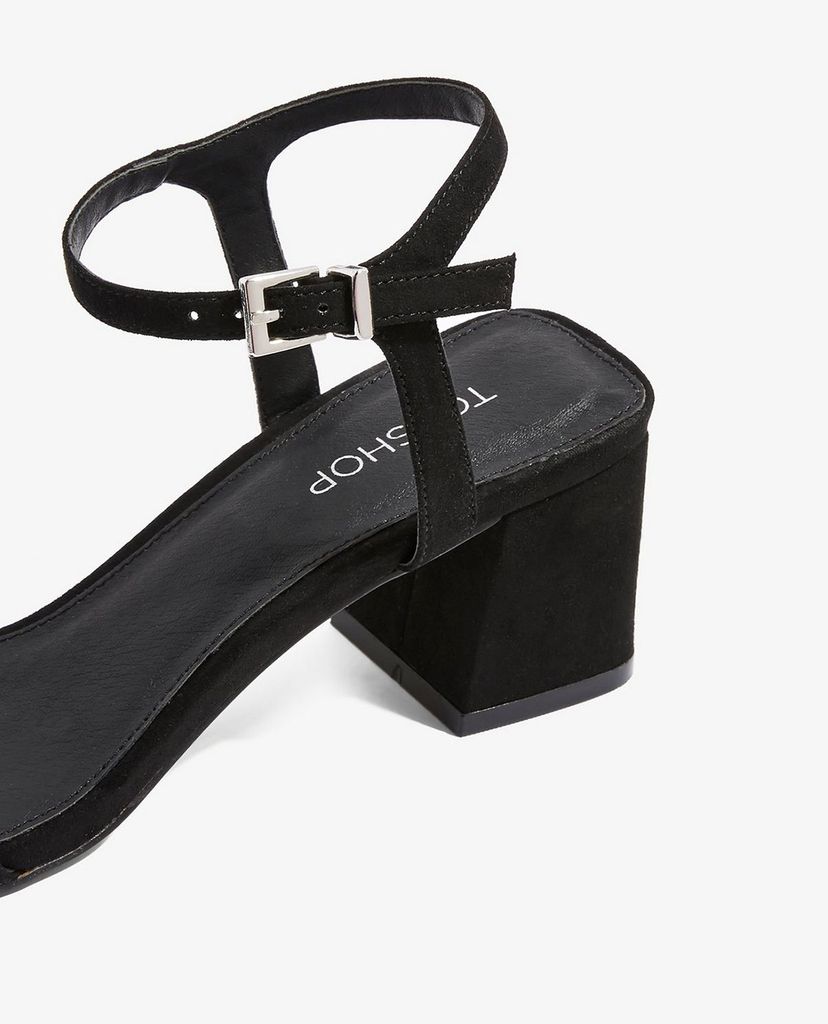 TOPSHOP - Giày sandal cao gót đế vuông Dallas Square