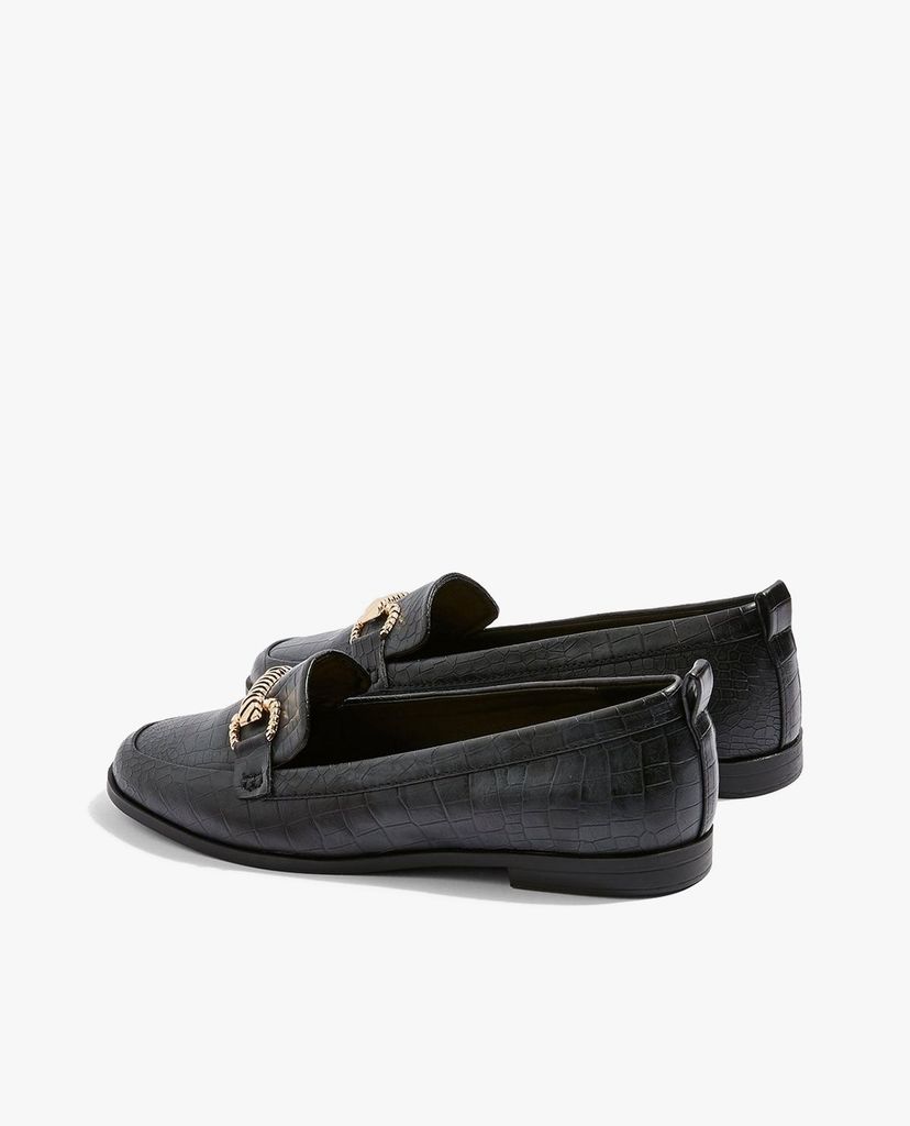 TOPSHOP - Giày đế bệt nữ mũi nhọn LACEY Trim Loafers