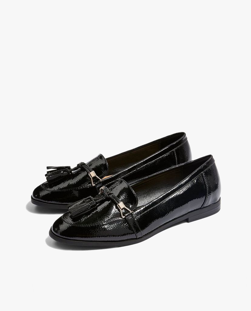 TOPSHOP - Giày đế bệt nữ mũi nhọn LEA Patent Loafers