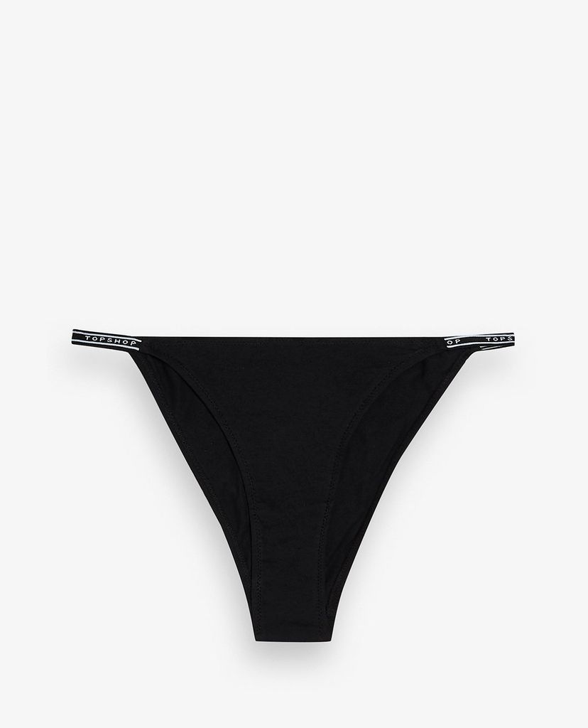 TOPSHOP - Quần lót nữ tam giác Black Skinny Branded