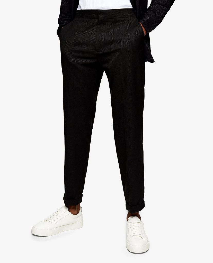 TOPMAN - Quần tây nam phom suông Relaxed Twill