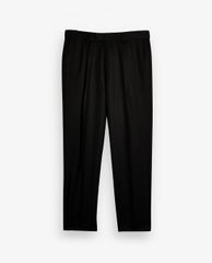 TOPMAN - Quần tây nam phom suông Black Twill Tapered