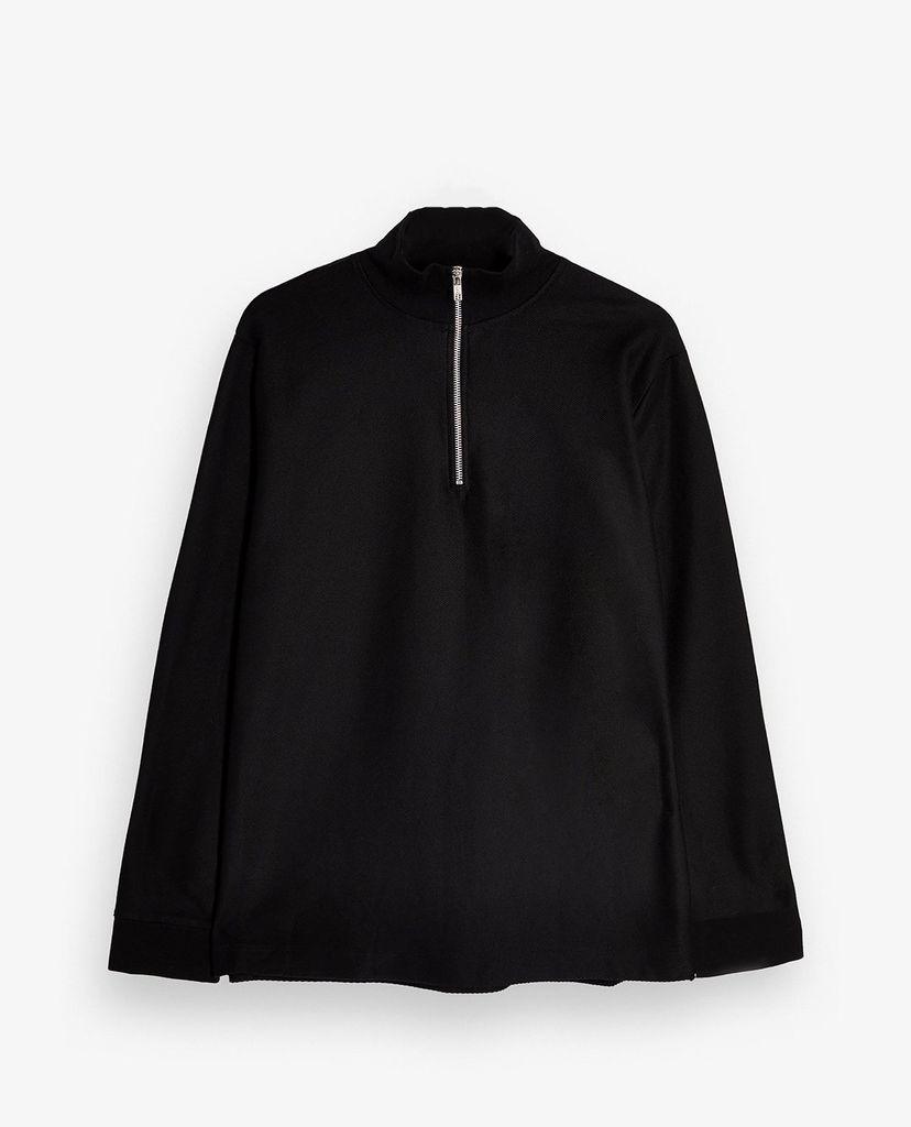 TOPMAN - Áo khoác kiểu nam cổ trụ phối khóa kéo kim loại