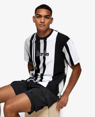 TOPMAN - Áo thun nam ngắn tay Berlin Stripe