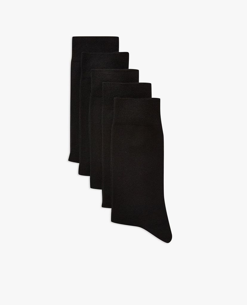 TOPMAN - Vớ cổ cao Plain Black