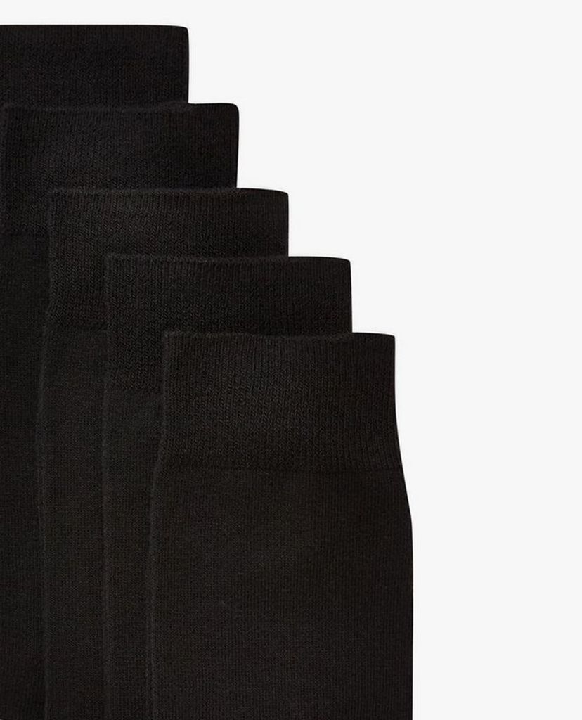 TOPMAN - Vớ cổ cao Plain Black