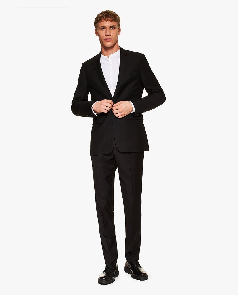 TOPMAN - Quần tây nam phom ôm Black Skinny Fit