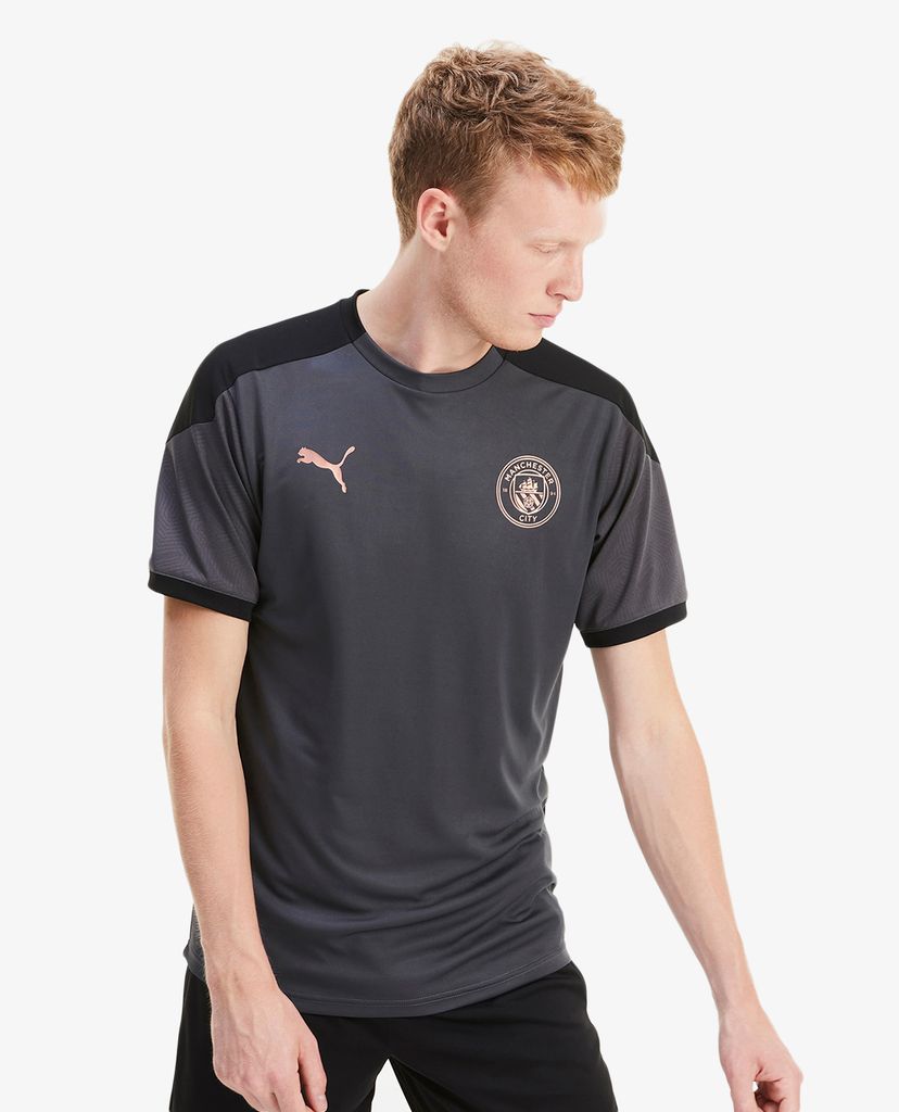 PUMA - Áo thun thể thao nam ngắn tay Man City Training