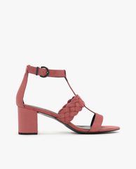 CHARLES & KEITH - Giày cao gót hở mũi đế trụ Braid Detail Caged