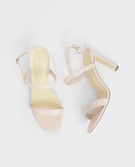 CHARLES & KEITH - Giày sandals cao gót Slingback Stiletto