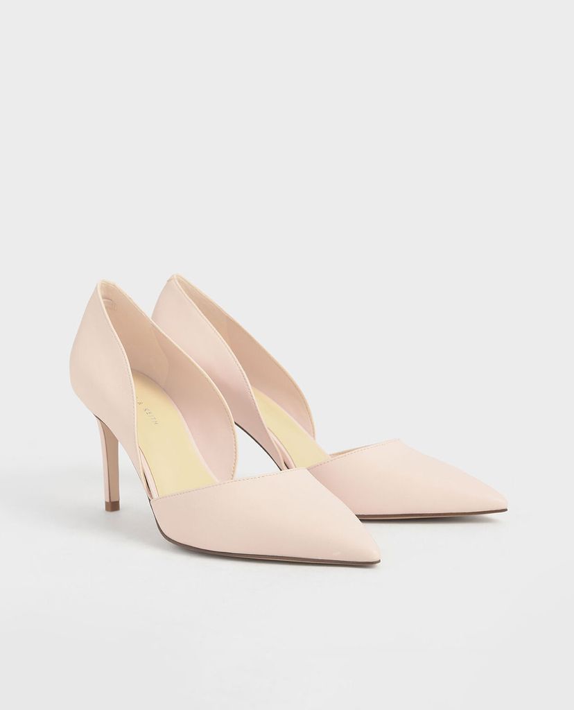 CHARLES & KEITH - Giày cao gót mũi nhọn Pointed D Orsay Pumps