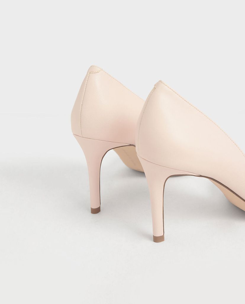 CHARLES & KEITH - Giày cao gót mũi nhọn Pointed D Orsay Pumps