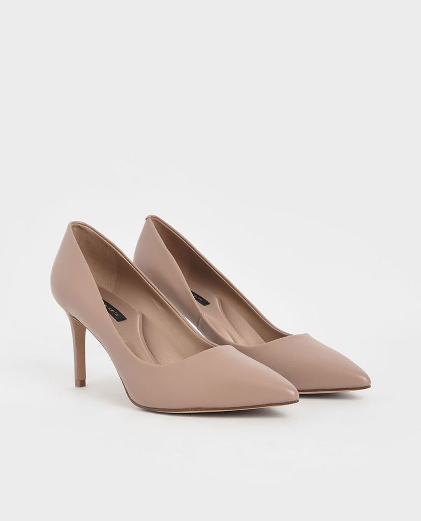 CHARLES & KEITH - Giày cao gót mũi nhọn Pointed Toe