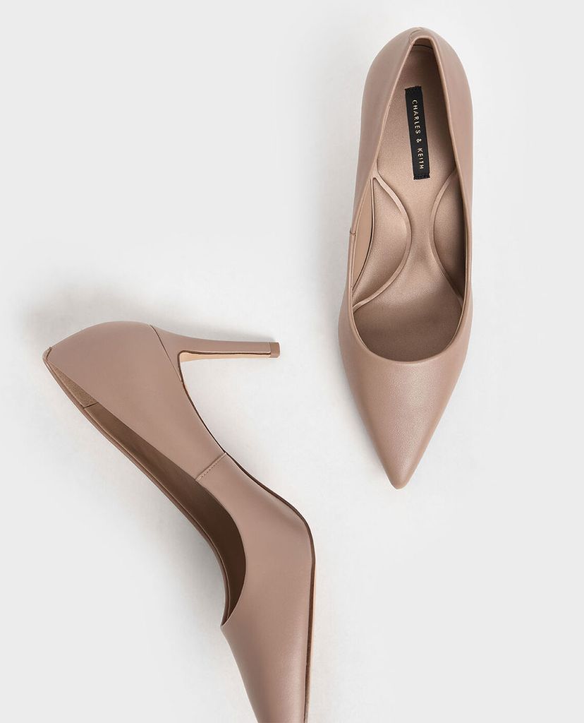 CHARLES & KEITH - Giày cao gót mũi nhọn Pointed Toe