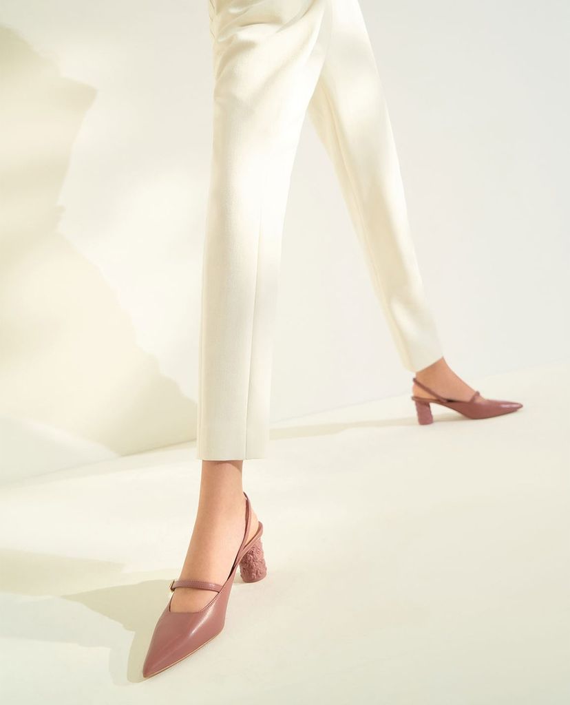CHARLES & KEITH - Giày cao gót mũi nhọn Pointed Toe