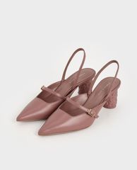 CHARLES & KEITH - Giày cao gót mũi nhọn Pointed Toe