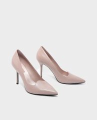CHARLES & KEITH - Giày cao gót mũi nhọn Asymmetrical Topline Pumps