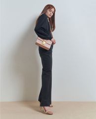 CHARLES & KEITH - Túi đeo vai phom chữ nhật Metallic Push Lock