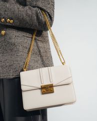 CHARLES & KEITH - Túi đeo vai phom chữ nhật Metallic Push Lock