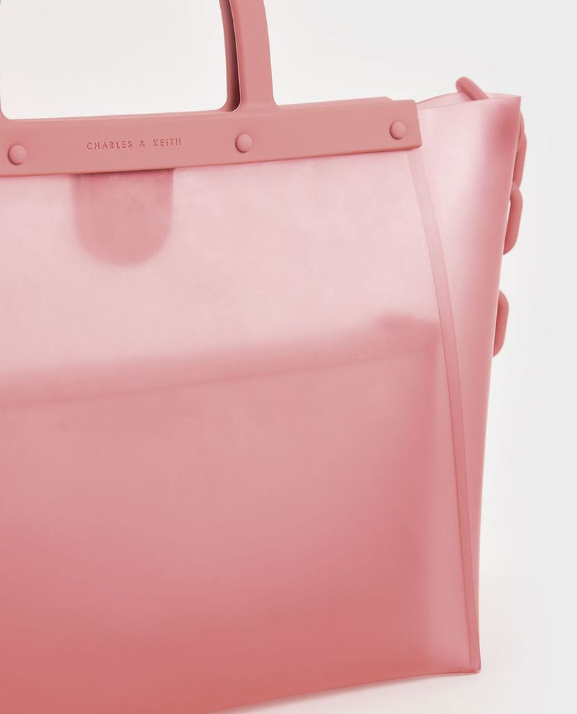 CHARLES & KEITH - Túi đeo vai chữ nhật Large Patent