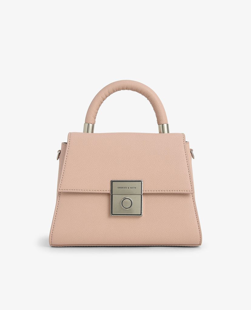 CHARLES & KEITH - Túi xách tay nữ hình thang Trapeze Top Handle