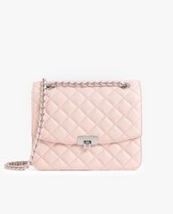 CHARLES & KEITH - Túi đeo vai chữ nhật Quilted Push Lock