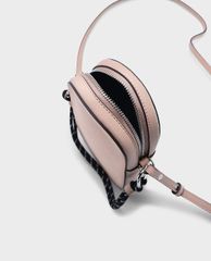 CHARLES & KEITH - Túi đeo chéo nữ hình bầu dục Rope Detail