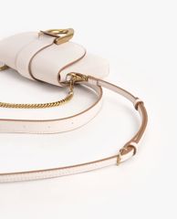 CHARLES & KEITH - Túi đeo chéo nữ chữ nhật nắp gập Metallic Buckle