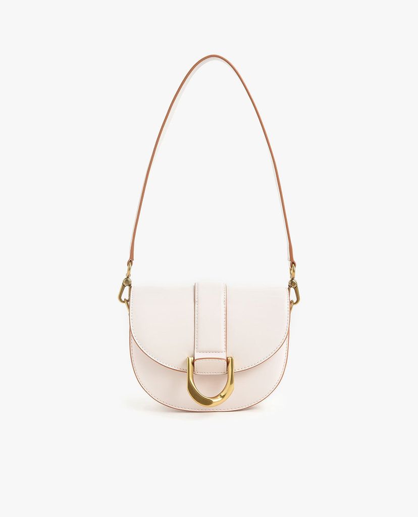 CHARLES & KEITH - Túi đeo vai nữ Mini Gabine Saddle