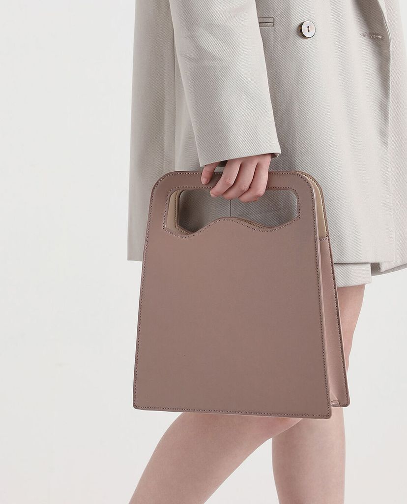 CHARLES & KEITH - Túi đeo vai Asymmetric Cut Top