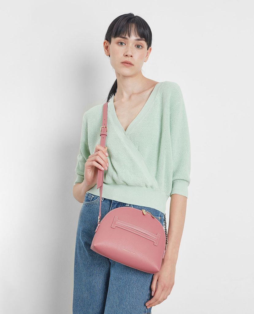 CHARLES & KEITH - Túi đeo chéo Half Moon