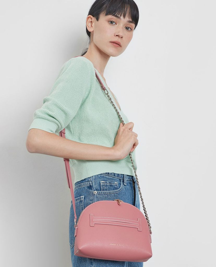 CHARLES & KEITH - Túi đeo chéo Half Moon
