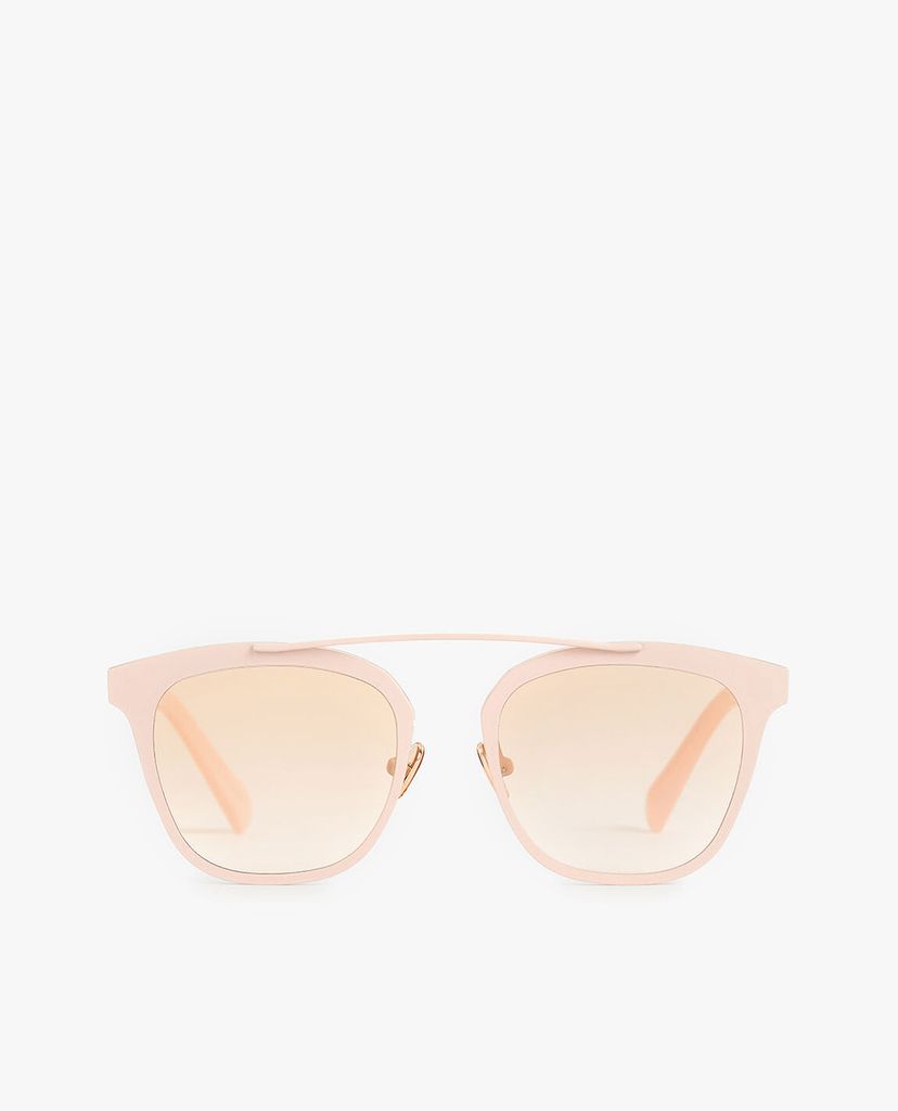 CHARLES & KEITH - Kính mát nữ gọng vuông Metal Frame