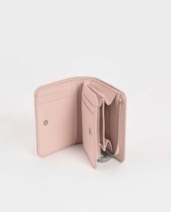 CHARLES & KEITH - Ví nữ dạng gập Mini Top Zip