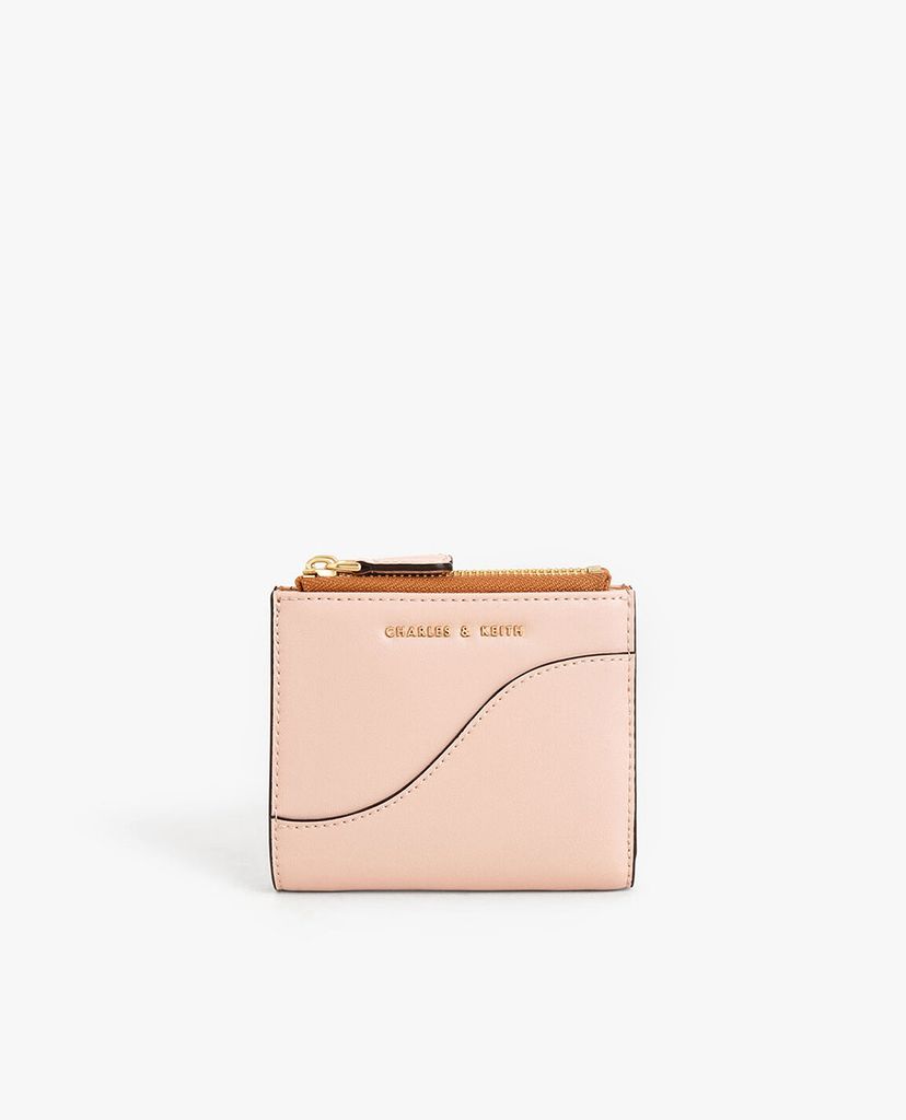 CHARLES & KEITH - Ví nữ phom vuông Top Zip
