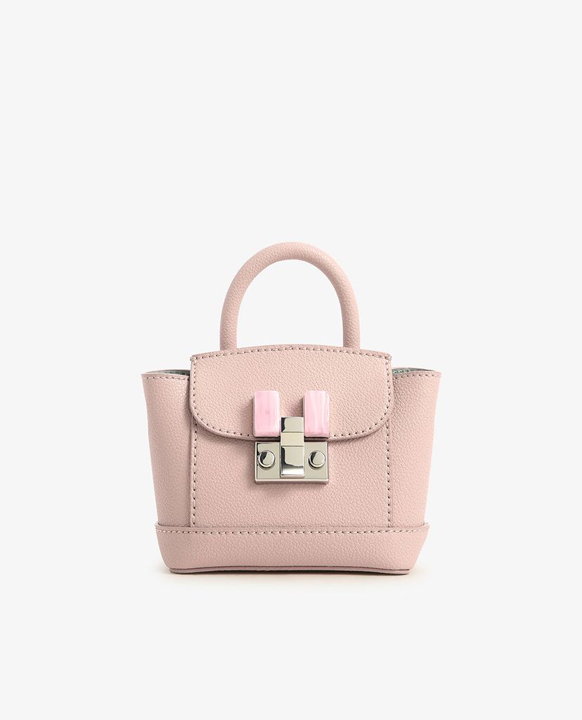 CHARLES & KEITH - Túi mini phom vuông Stone Embellished Pouch