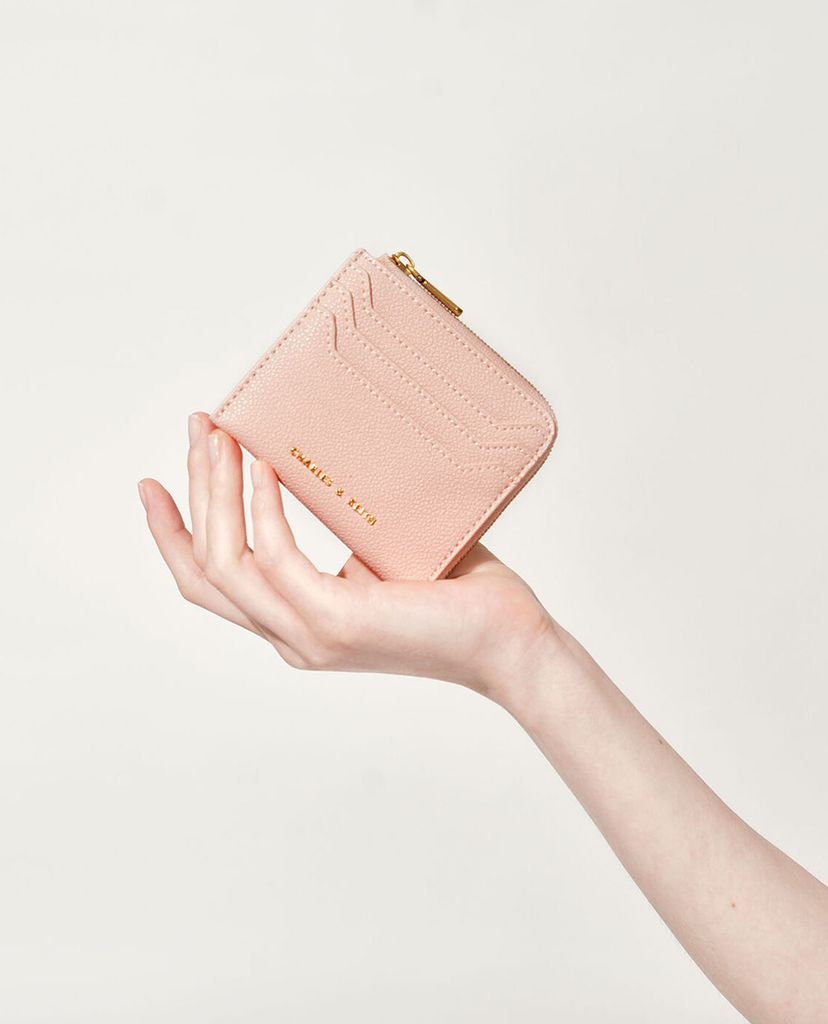 CHARLES & KEITH - Ví nữ phom vuông Multi Slot