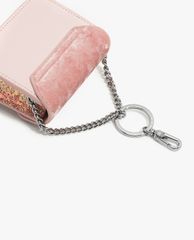 CHARLES & KEITH - Ví nữ nắp gập dáng vuông thời trang