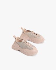 CHARLES & KEITH - Giày sneakers bé gái Two Tone Chunky