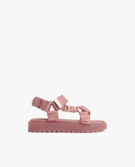 CHARLES & KEITH - Giày sandals trẻ em Fabric Ruched Sports