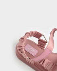 CHARLES & KEITH - Giày sandals trẻ em Fabric Ruched Sports