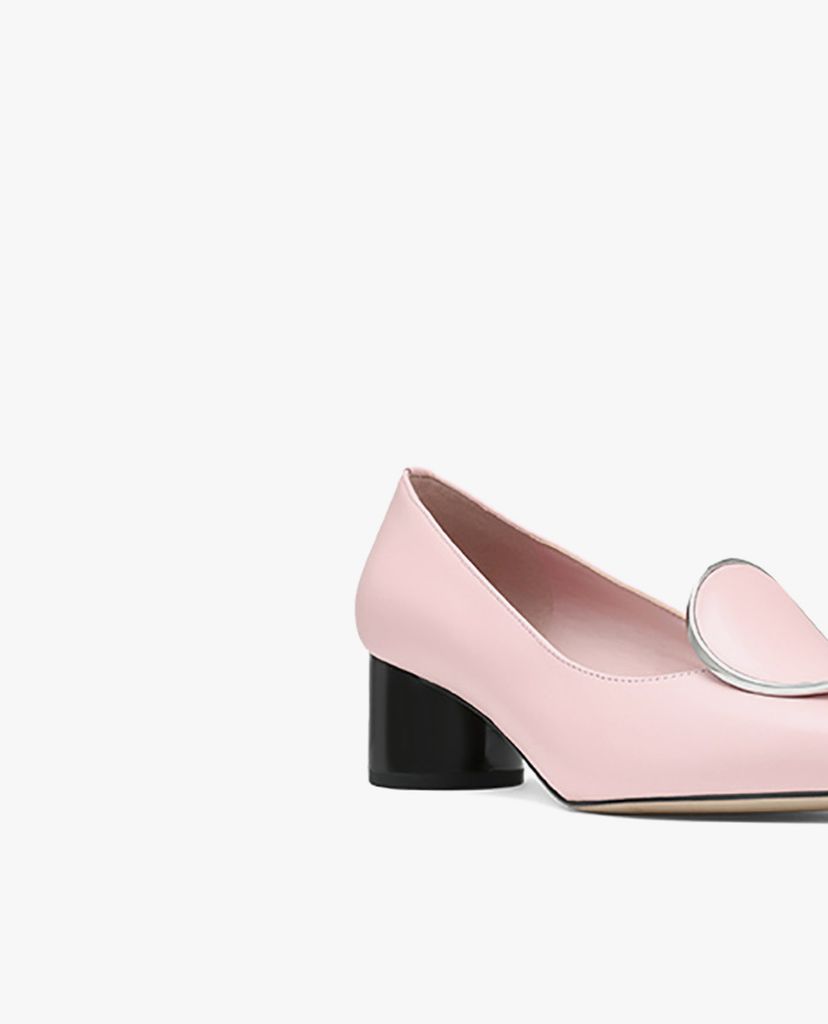 PEDRO - Giày cao gót đế vuông mũi nhọn Embellished Pumps