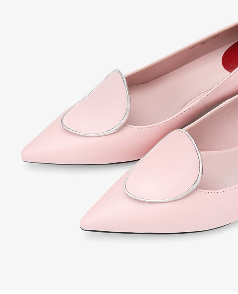 PEDRO - Giày cao gót đế vuông mũi nhọn Embellished Pumps